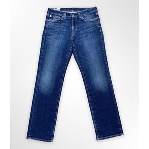 Levi's 541 Premium Men's Jeans W34 L34 Blue Athletic Taper Denim Big E Stretch
